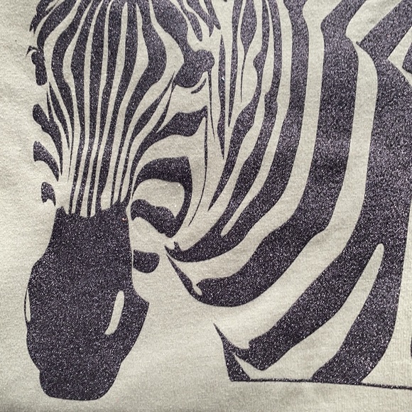 Tee shirt Garcia with glittery zebra - Picture 3 of 5